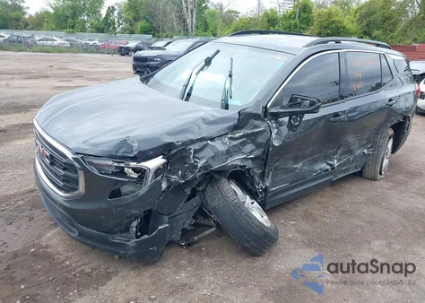 2019 GMC Terrain Sle из США, поврежденный, VIN 3GKALTEV4KL280517